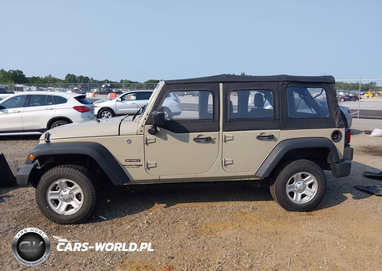 2018 Jeep Wrangler Jk Unlimited Sport 4X4 VIN:1C4BJWDG6JL807378 - 15