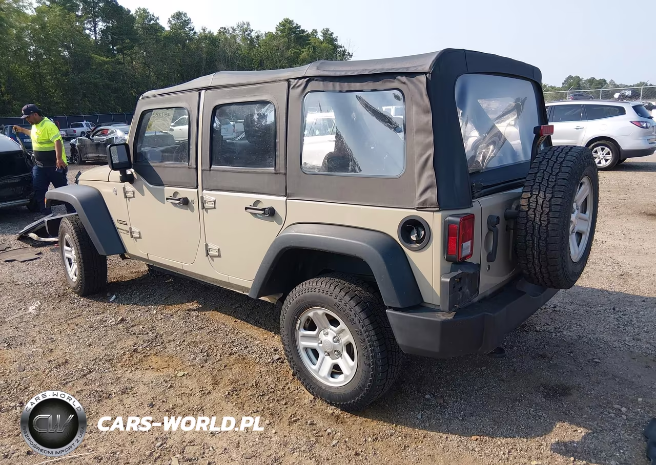 2018 Jeep Wrangler Jk Unlimited Sport 4X4 VIN:1C4BJWDG6JL807378 - 3