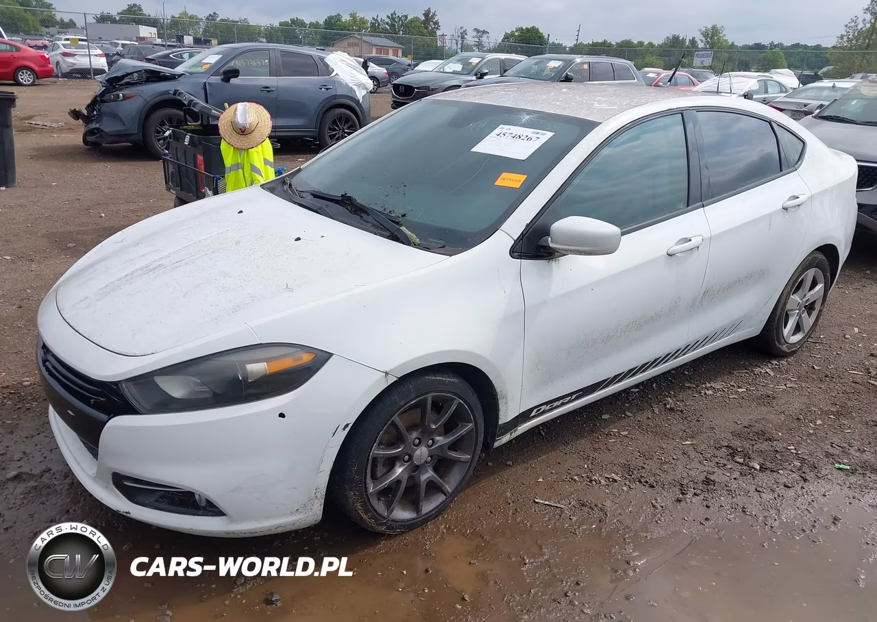 2015 Dodge Dart Sxt VIN:1C3CDFBBXFD316210 - 2