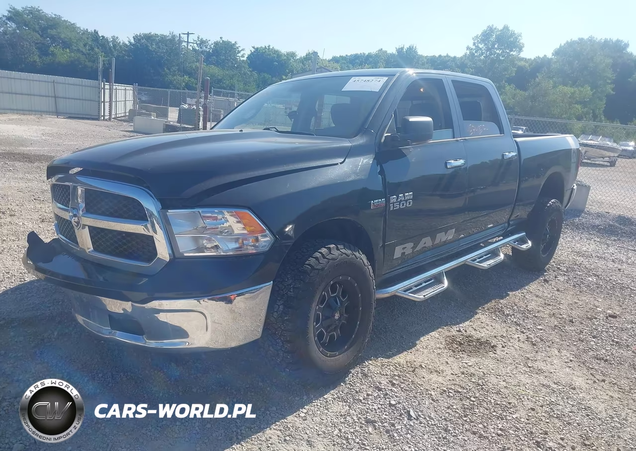 2017 Ram 1500 Slt 4X4 6'4 Box VIN:1C6RR7TT4HS544553 - 2