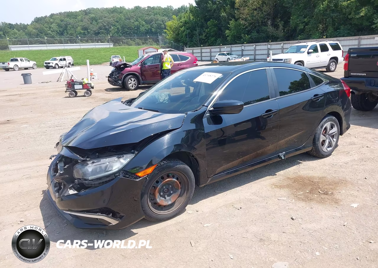 2019 Honda Civic Lx VIN:2HGFC2F67KH605464 - 2