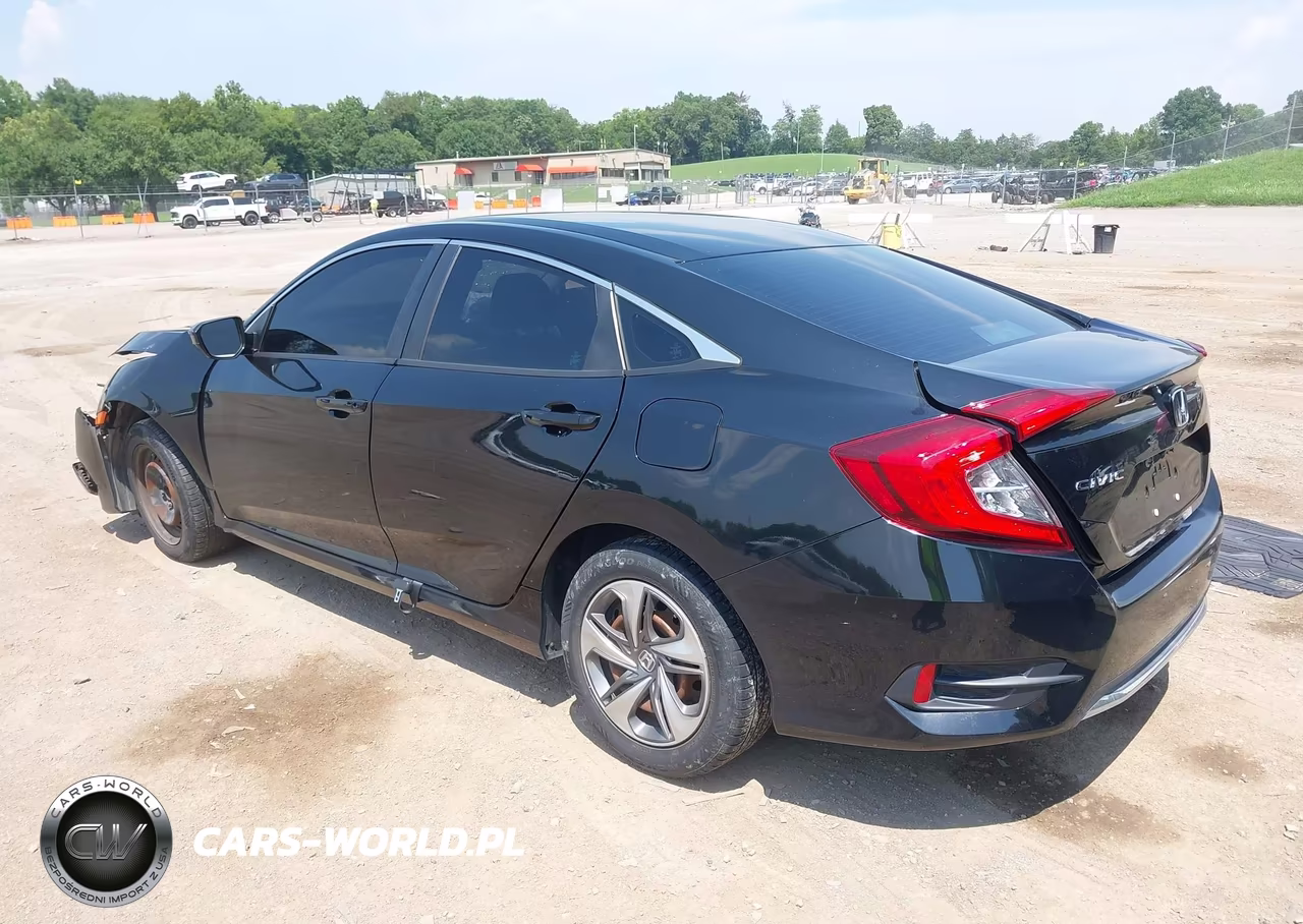 2019 Honda Civic Lx VIN:2HGFC2F67KH605464 - 3