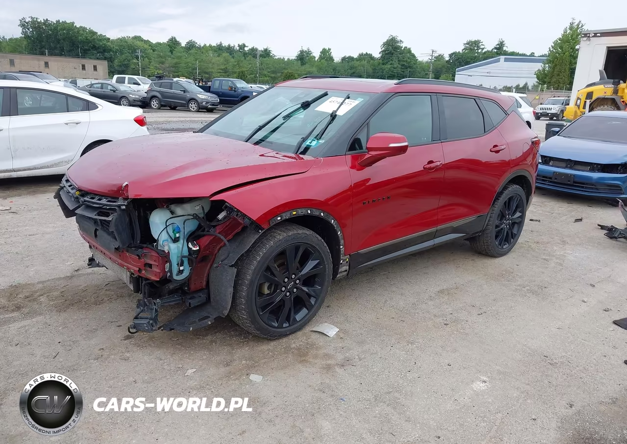 2019 Chevrolet Blazer Rs VIN:3GNKBJRS4KS579638 - 2
