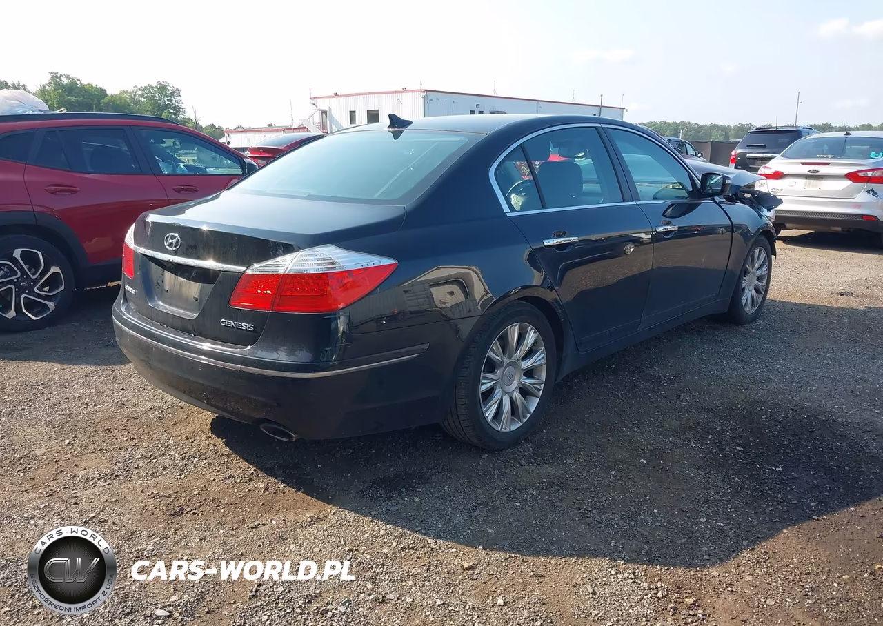 2009 Hyundai Genesis 3.8 VIN:KMHGC46E19U051265 - 4