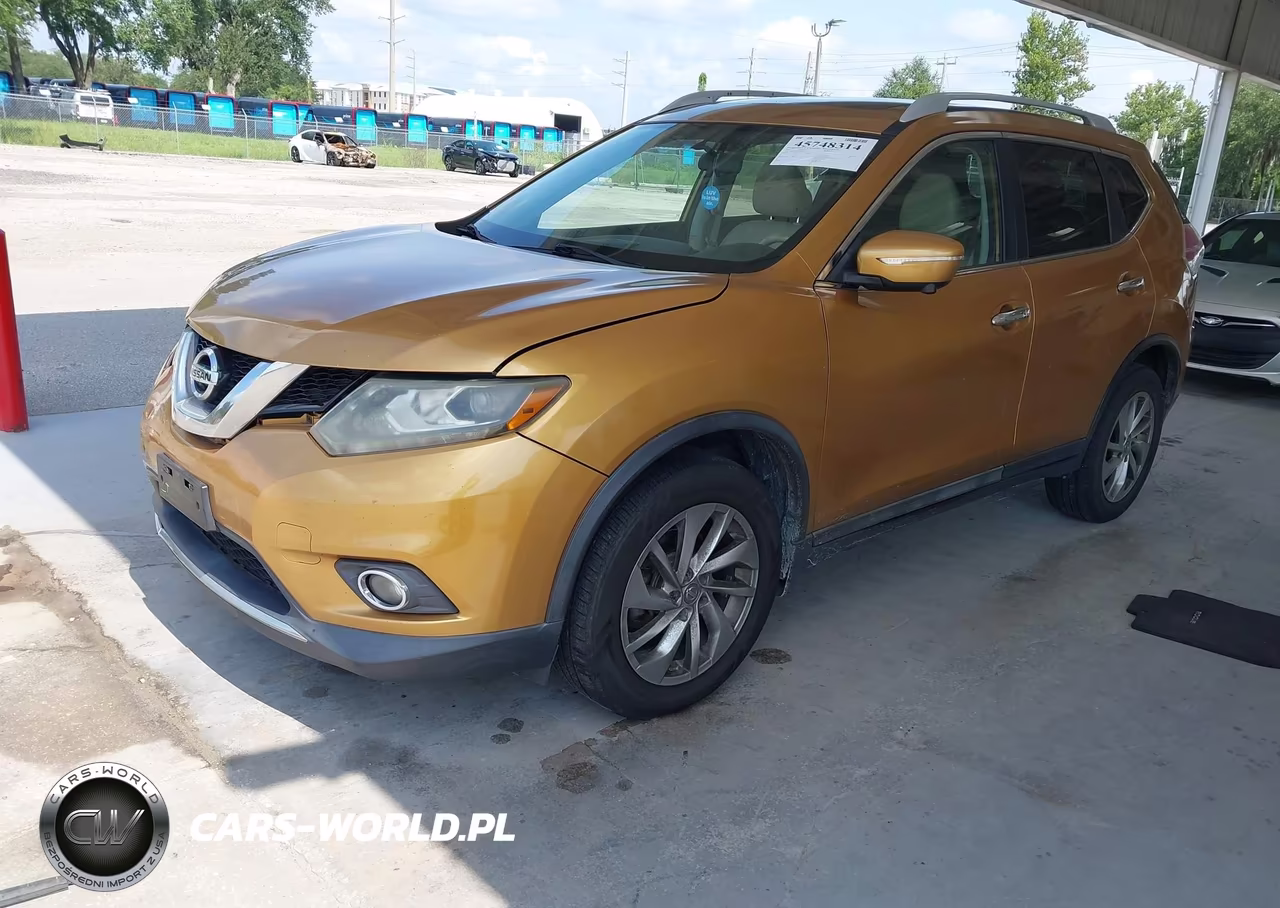 2015 Nissan Rogue Sl VIN:5N1AT2MV3FC771925 - 2