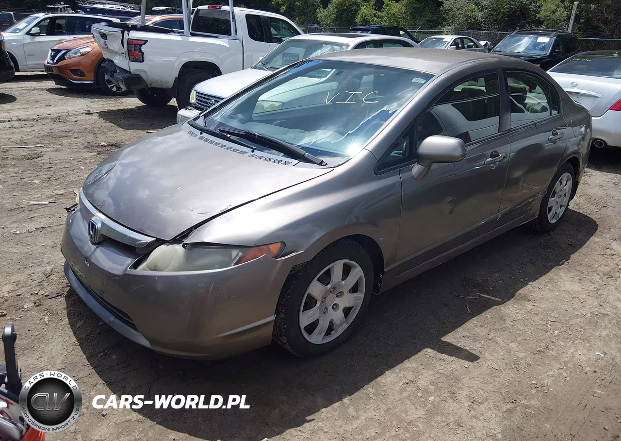 2006 Honda Civic Lx VIN:2HGFA16536H526855 - 2