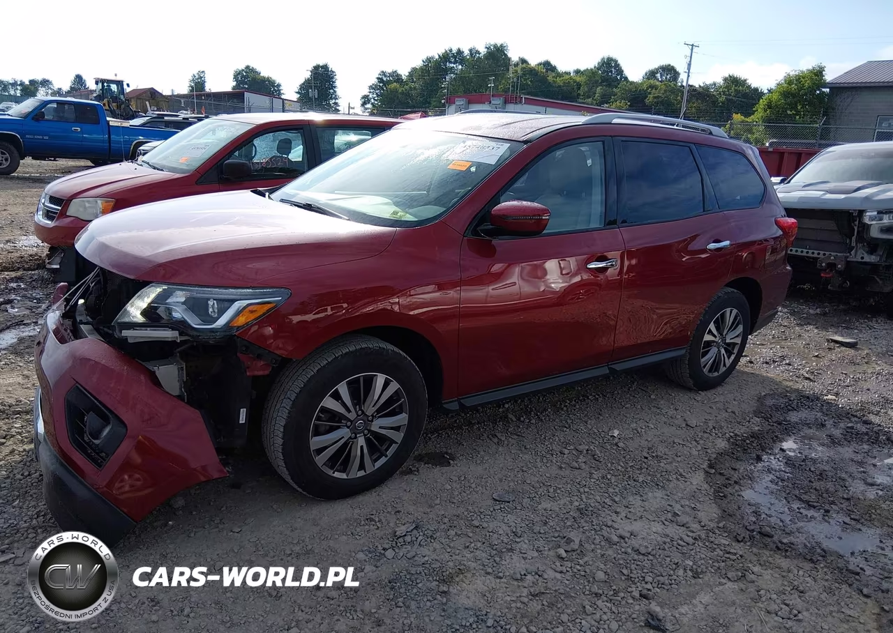 2018 Nissan Pathfinder Sv VIN:5N1DR2MM2JC647897 - 2