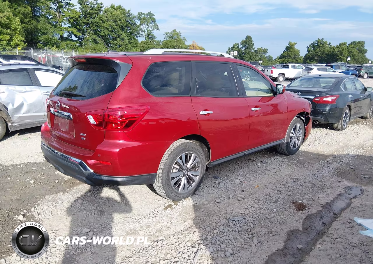 2018 Nissan Pathfinder Sv VIN:5N1DR2MM2JC647897 - 4