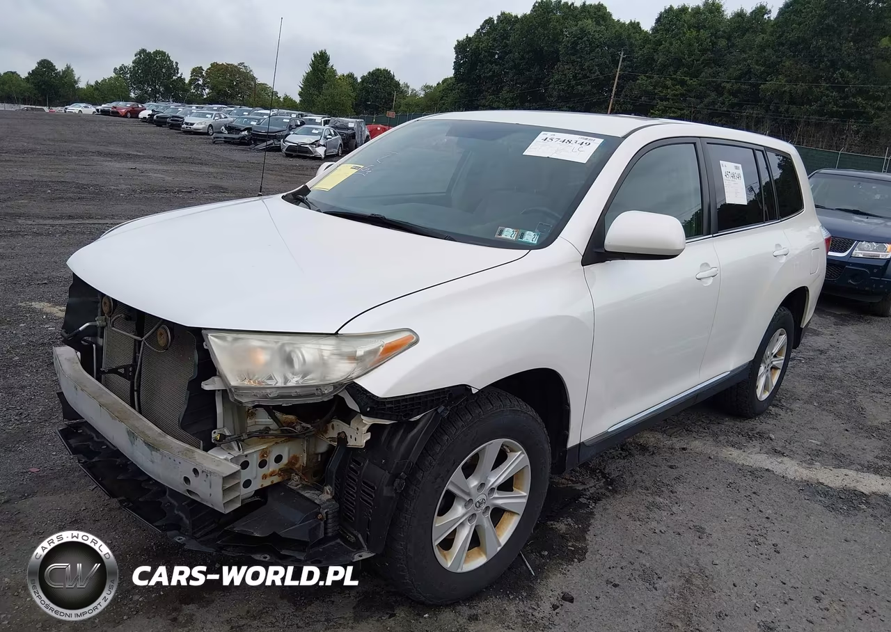 2012 Toyota Highlander Base V6 VIN:5TDBK3EH3CS147837 - 2
