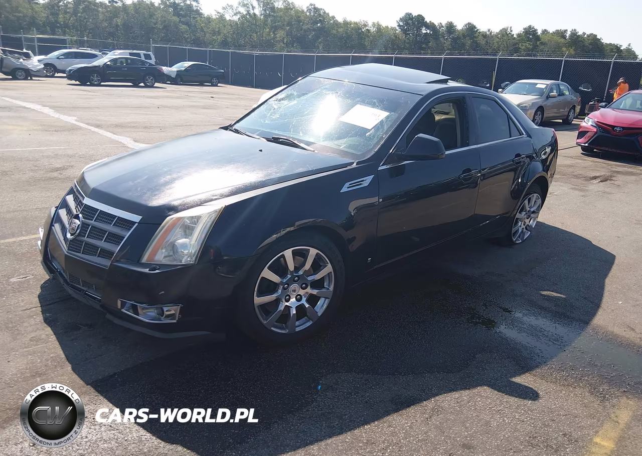 2008 Cadillac Cts Awd W-1Sb VIN:1G6DT57V580146545 - 2