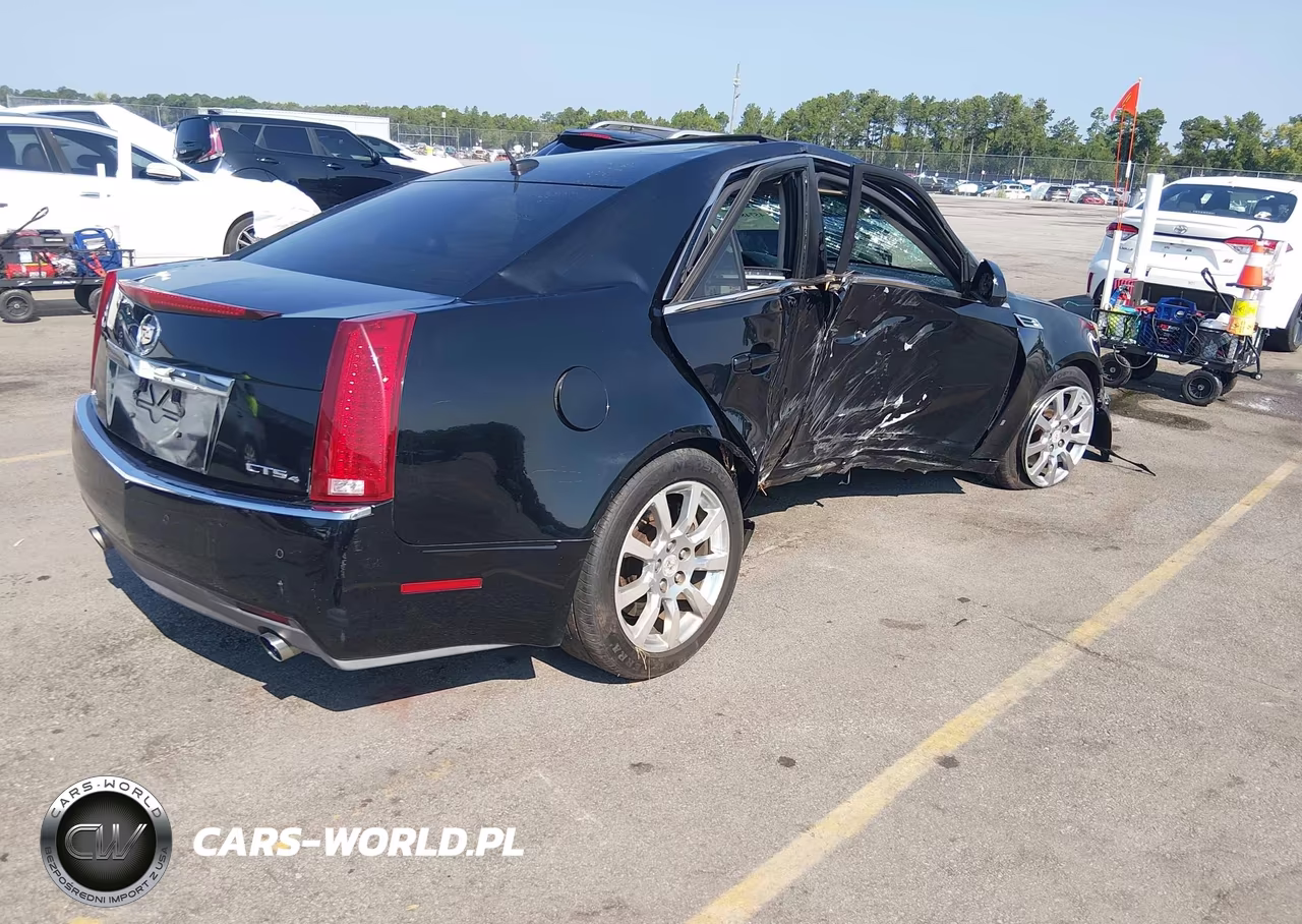 2008 Cadillac Cts Awd W-1Sb VIN:1G6DT57V580146545 - 4