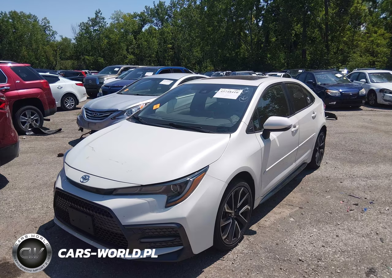 2020 Toyota Corolla Se VIN:JTDP4RCE0LJ028443 - 2
