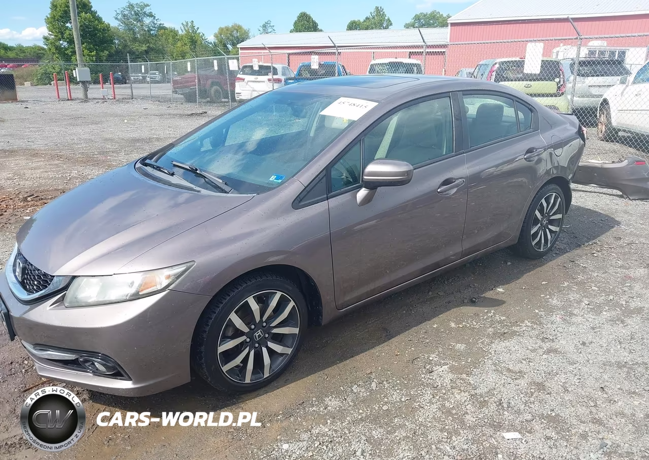 2014 Honda Civic Ex-L VIN:19XFB2F99EE012524 - 2
