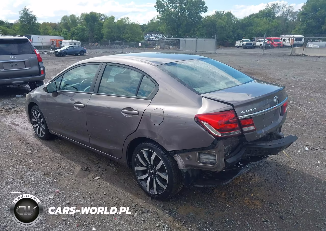 2014 Honda Civic Ex-L VIN:19XFB2F99EE012524 - 3