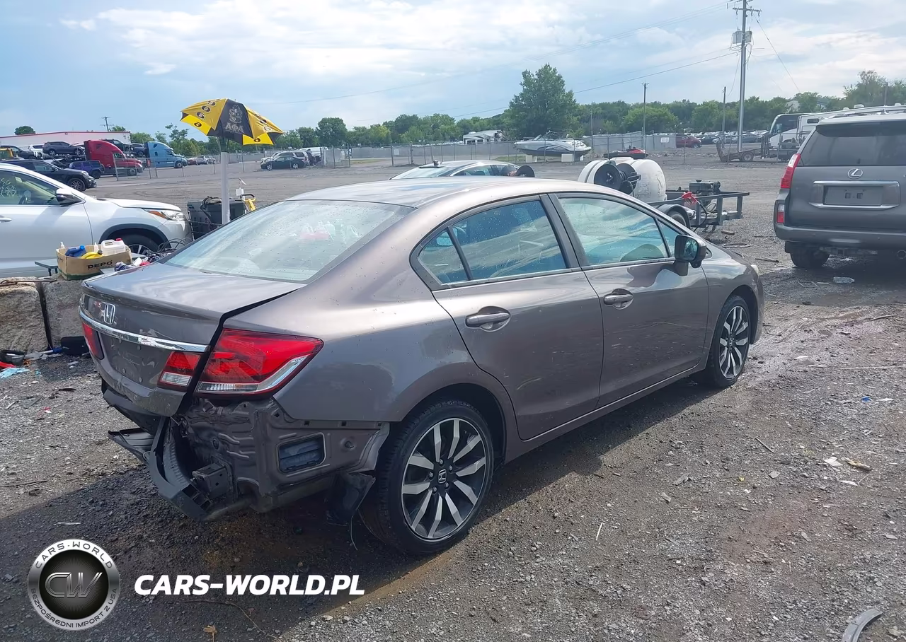 2014 Honda Civic Ex-L VIN:19XFB2F99EE012524 - 4