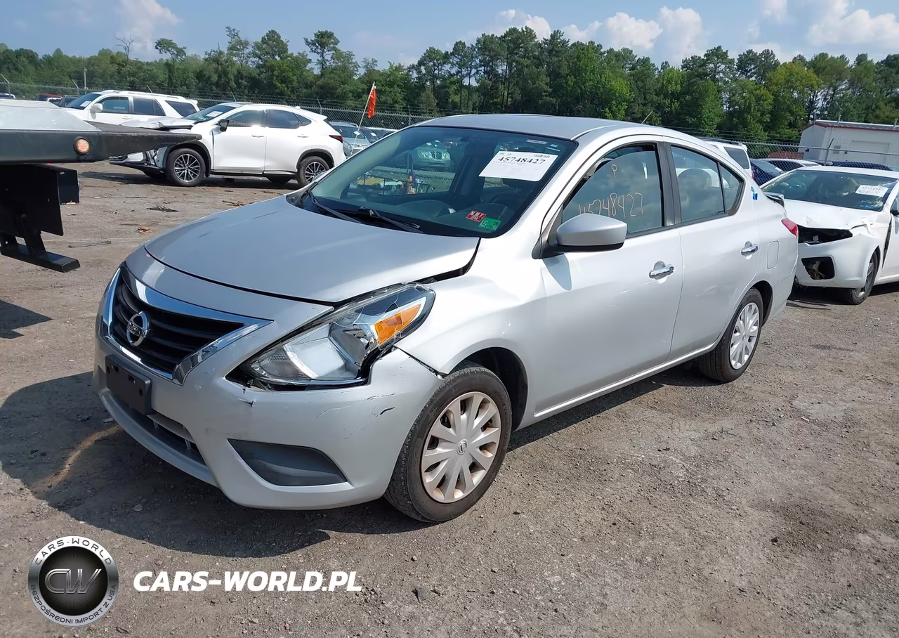 2019 Nissan Versa 1.6 Sv VIN:3N1CN7AP8KL863205 - 2
