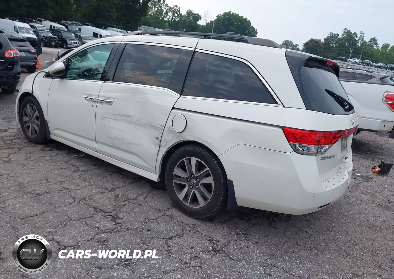 2015 Honda Odyssey Touring-Touring Elite VIN:5FNRL5H97FB024997 - 3