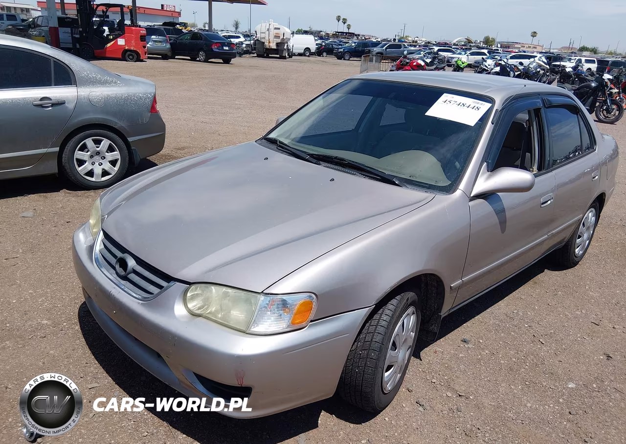2002 Toyota Corolla Le VIN:2T1BR18E52C550890 - 2