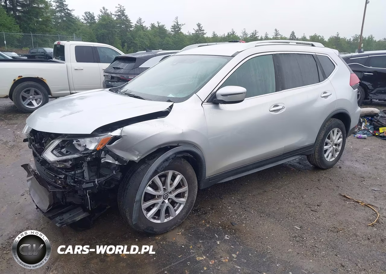 2020 Nissan Rogue Sv Intelligent Awd VIN:JN8AT2MV0LW100375 - 2