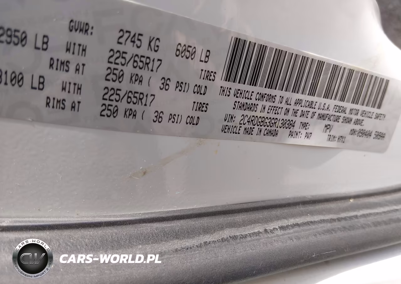 2016 Dodge Grand Caravan Se VIN:2C4RDGBG3GR130384 - 9