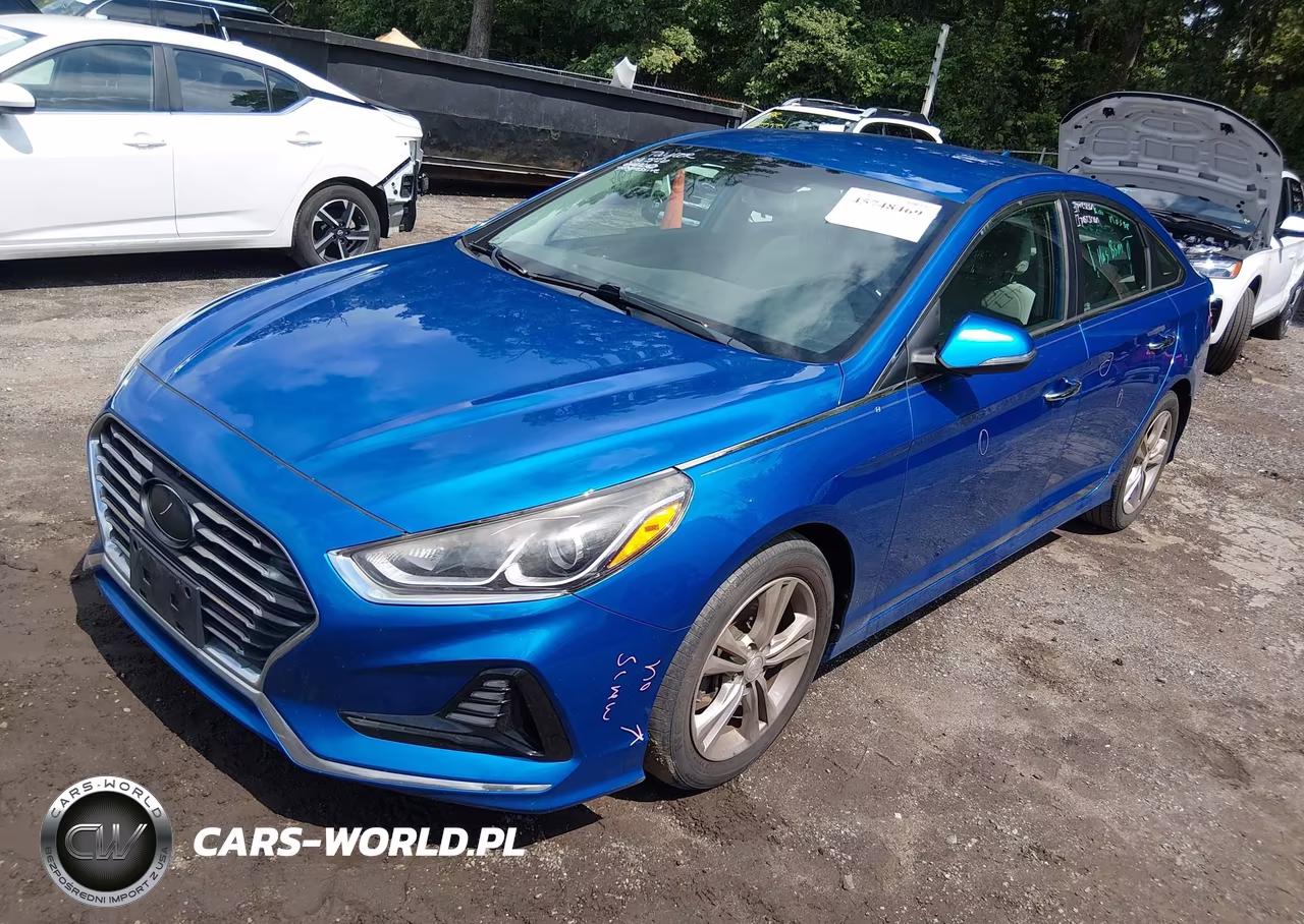 2018 Hyundai Sonata Sel VIN:5NPE34AF7JH620579 - 2