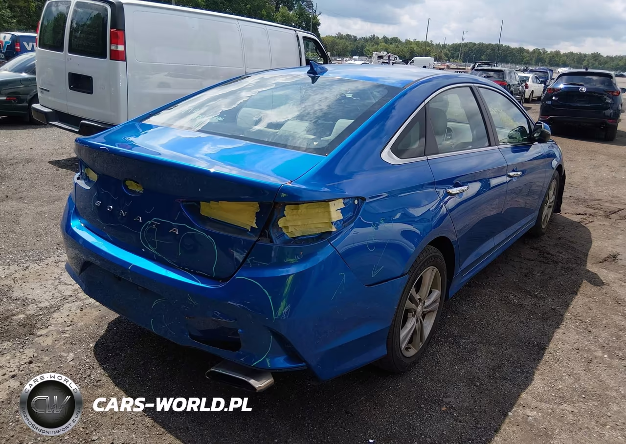 2018 Hyundai Sonata Sel VIN:5NPE34AF7JH620579 - 4
