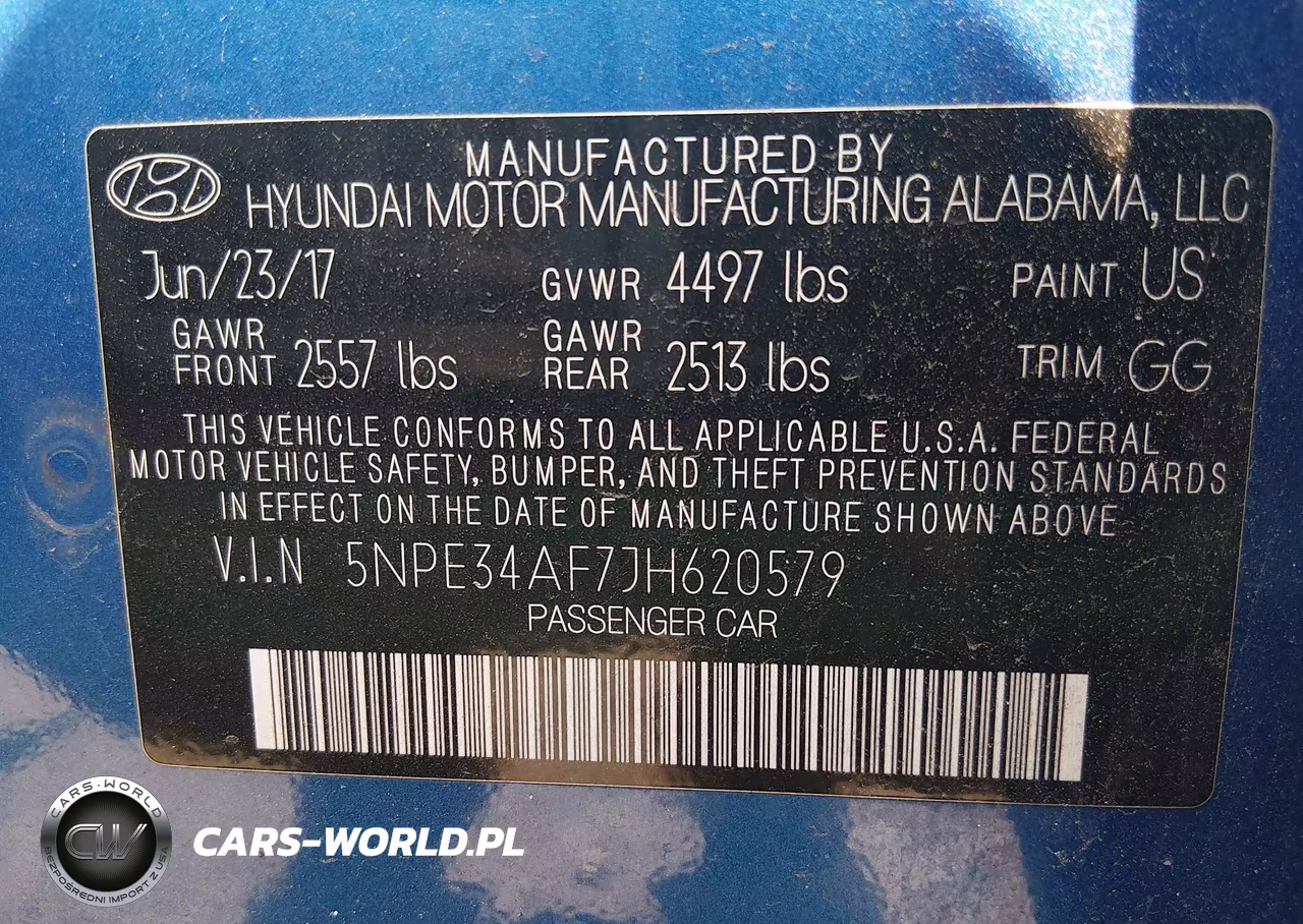 2018 Hyundai Sonata Sel VIN:5NPE34AF7JH620579 - 9