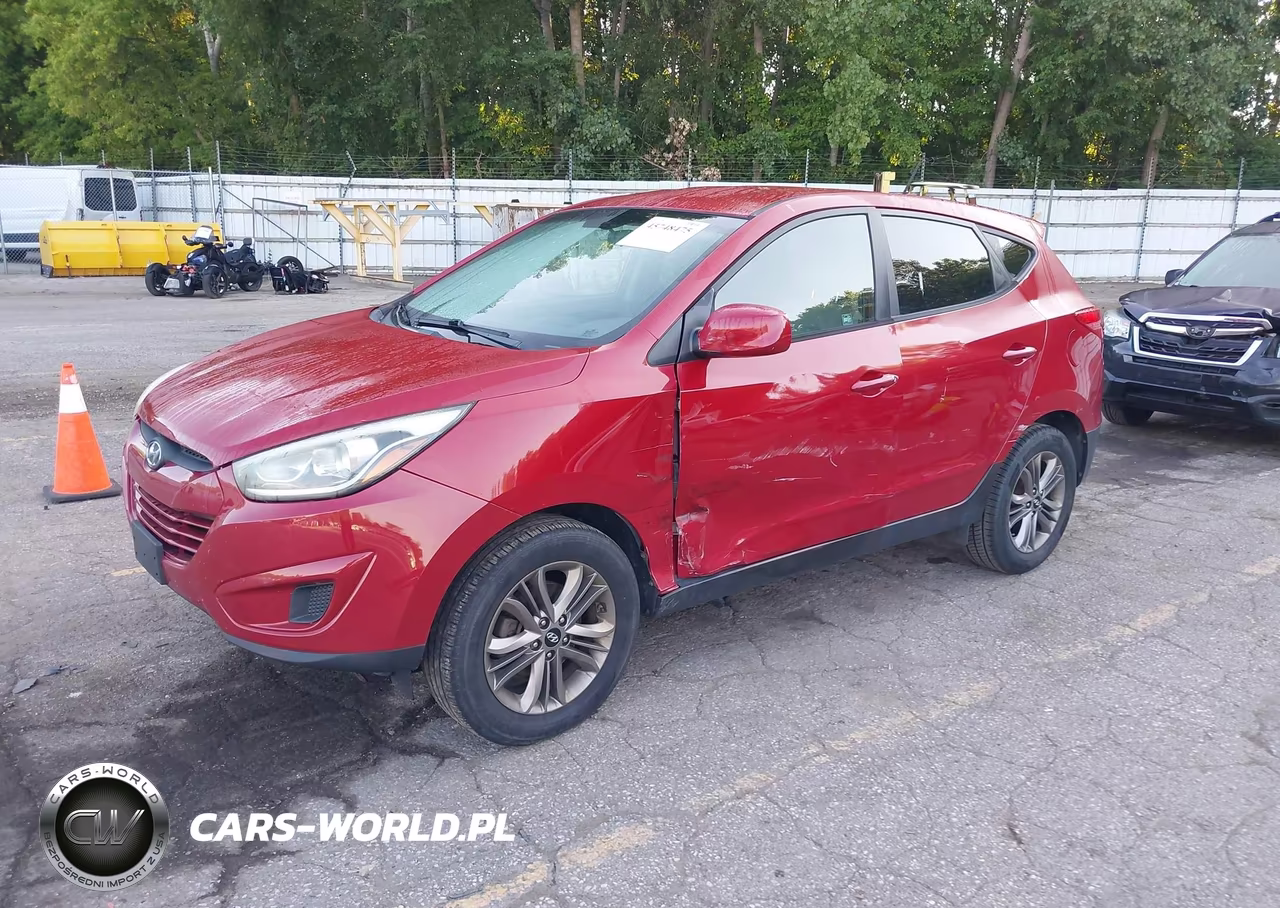 2014 Hyundai Tucson Gls VIN:KM8JT3AF1EU829901 - 2