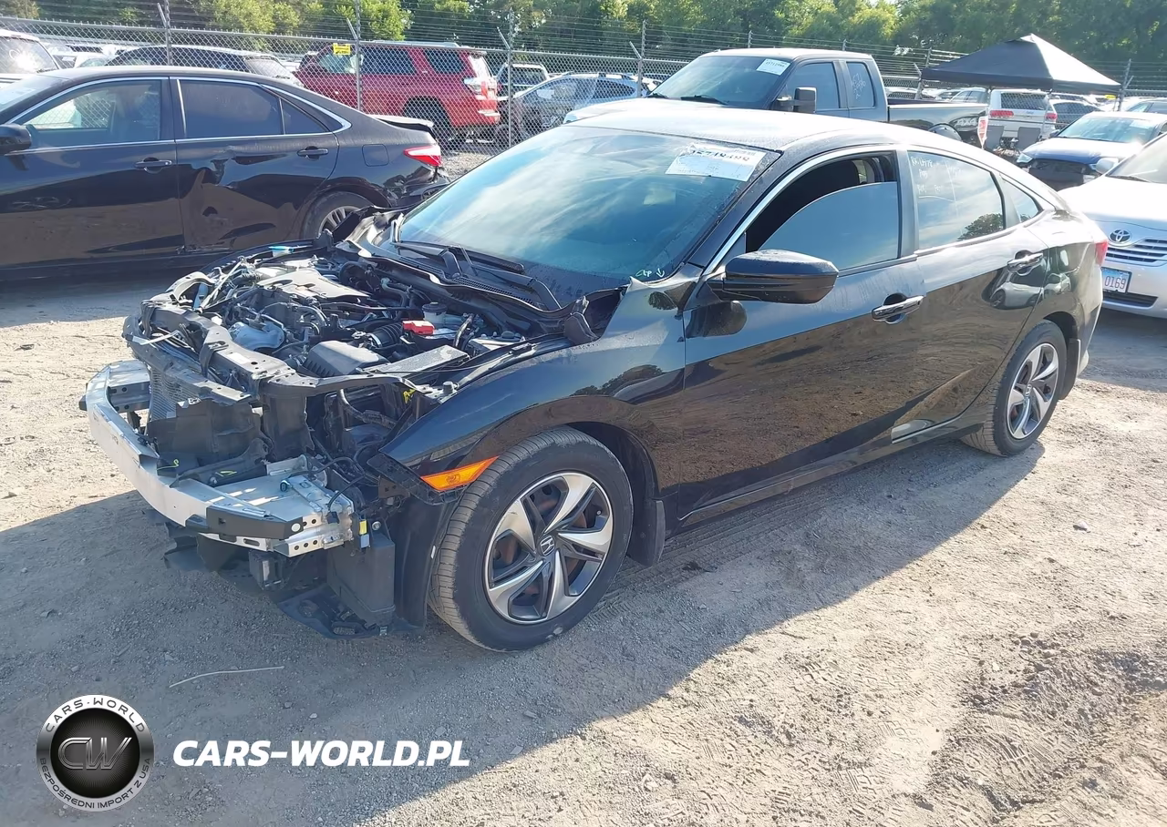 2021 Honda Civic Lx VIN:2HGFC2F69MH547683 - 2