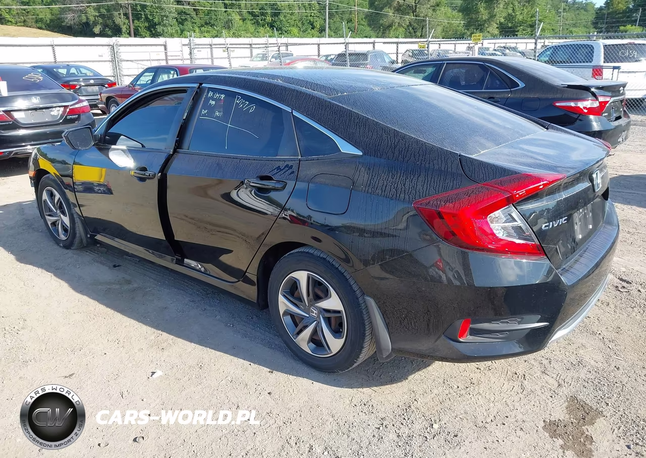 2021 Honda Civic Lx VIN:2HGFC2F69MH547683 - 3