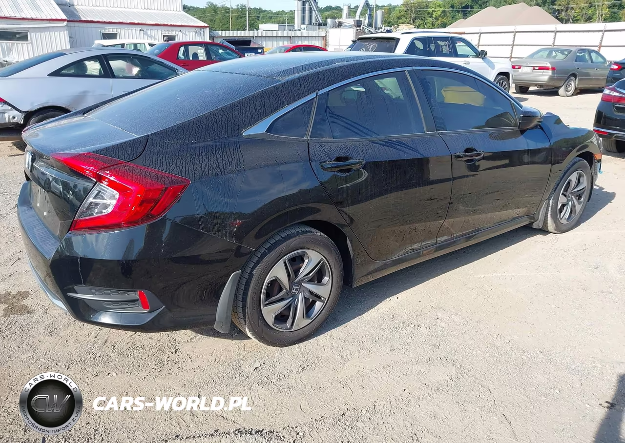 2021 Honda Civic Lx VIN:2HGFC2F69MH547683 - 4