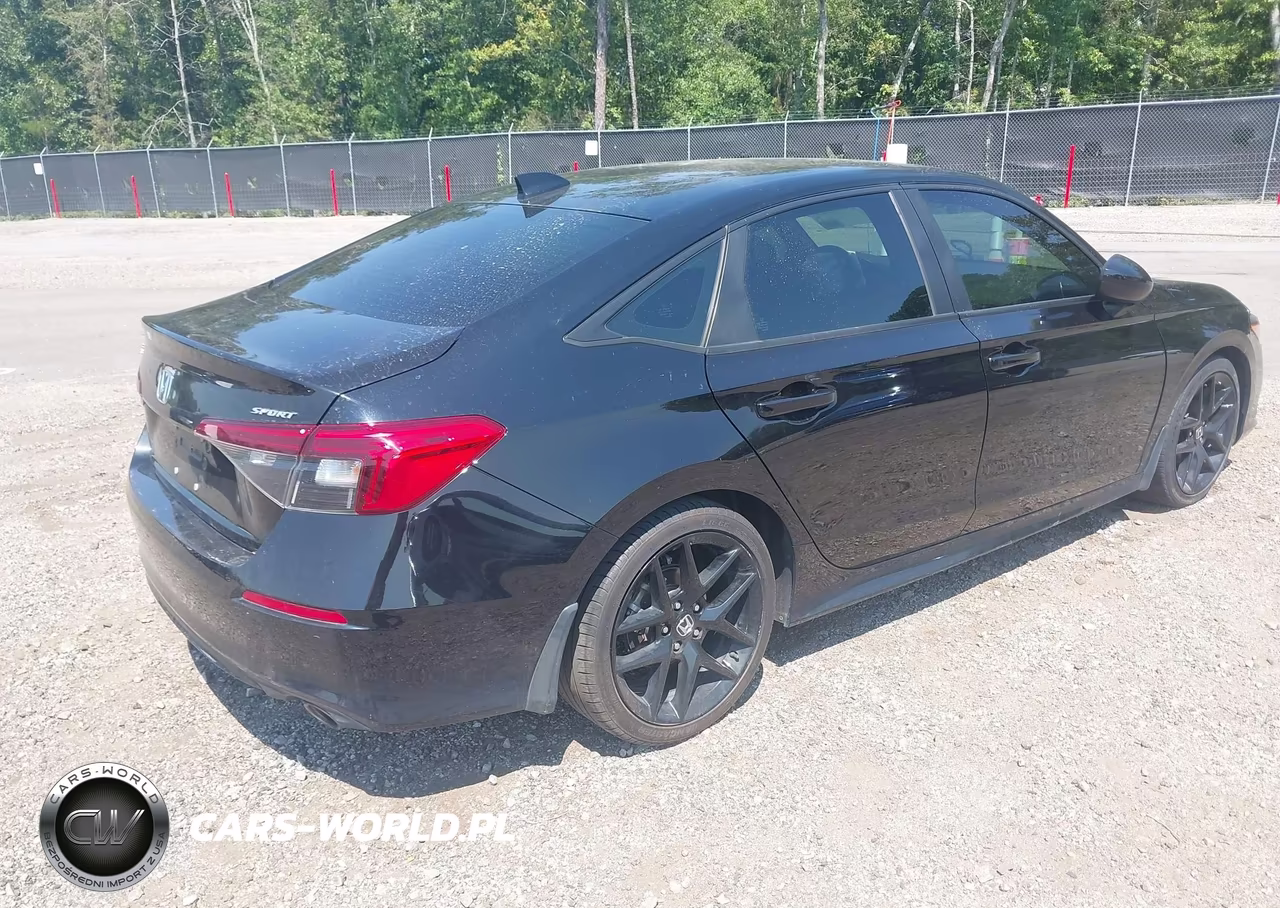 2022 Honda Civic Sport VIN:2HGFE2F51NH575836 - 4