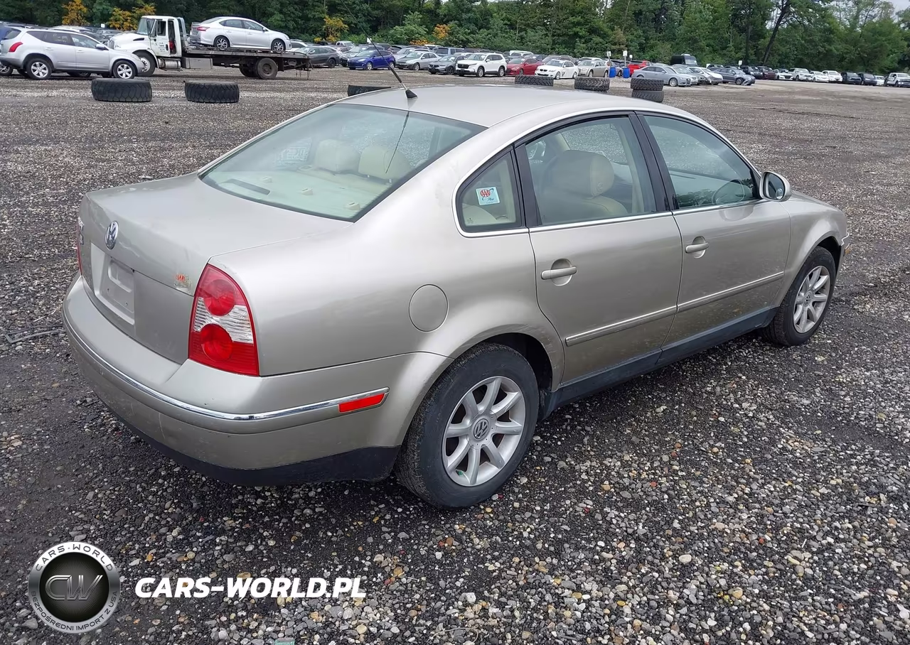 2004 Volkswagen Passat Gls VIN:WVWPD63B04E182424 - 4