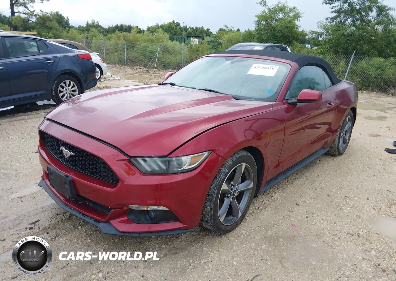 2015 Ford Mustang V6 VIN:1FATP8EM6F5341536 - 2