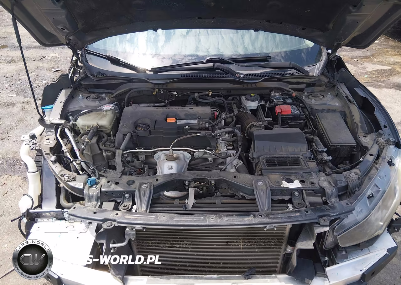 2019 Honda Civic Lx VIN:2HGFC2F63KH516376 - 10