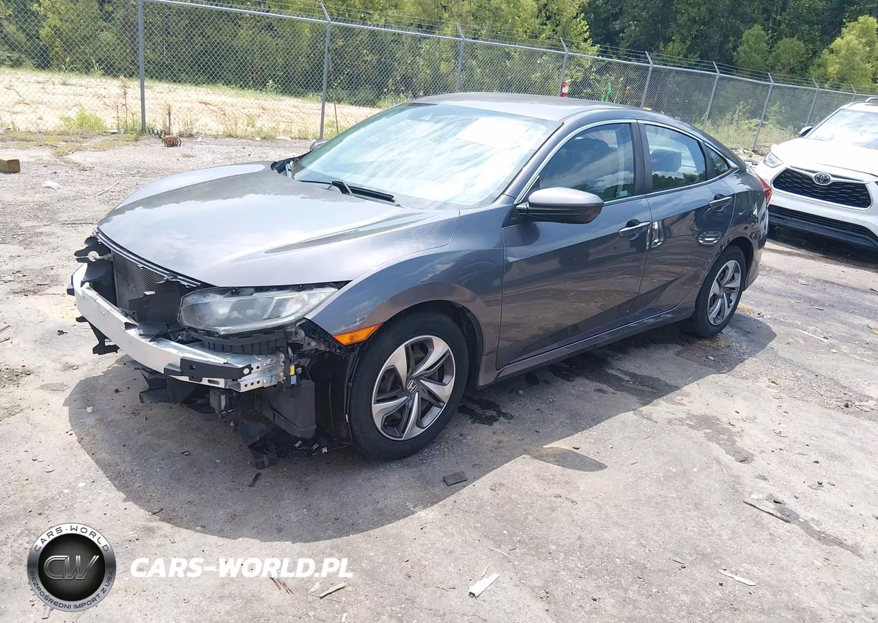 2019 Honda Civic Lx VIN:2HGFC2F63KH516376 - 2