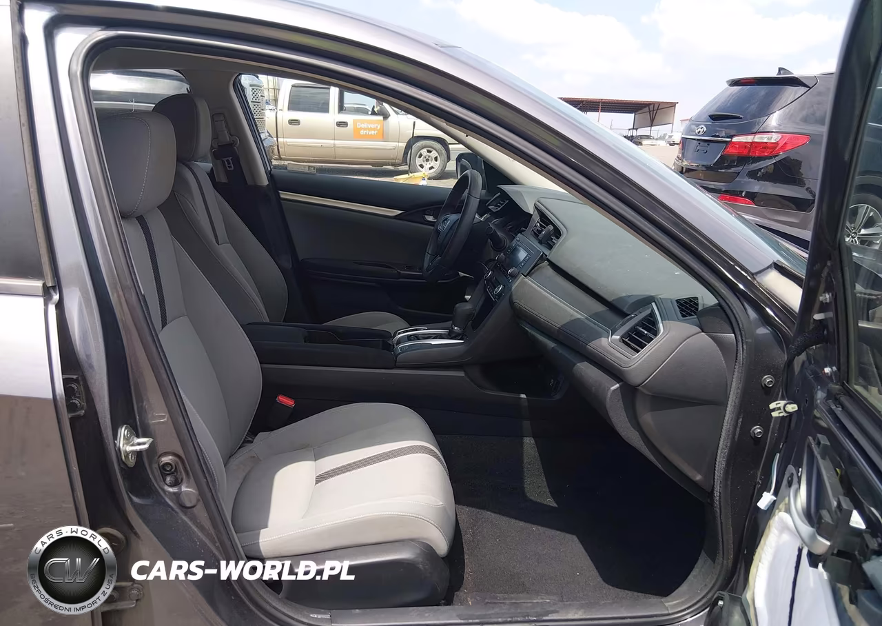 2019 Honda Civic Lx VIN:2HGFC2F63KH516376 - 5