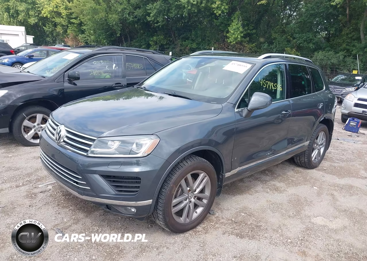 2016 Volkswagen Touareg Tdi Lux VIN:WVGEP9BP2GD001200 - 2