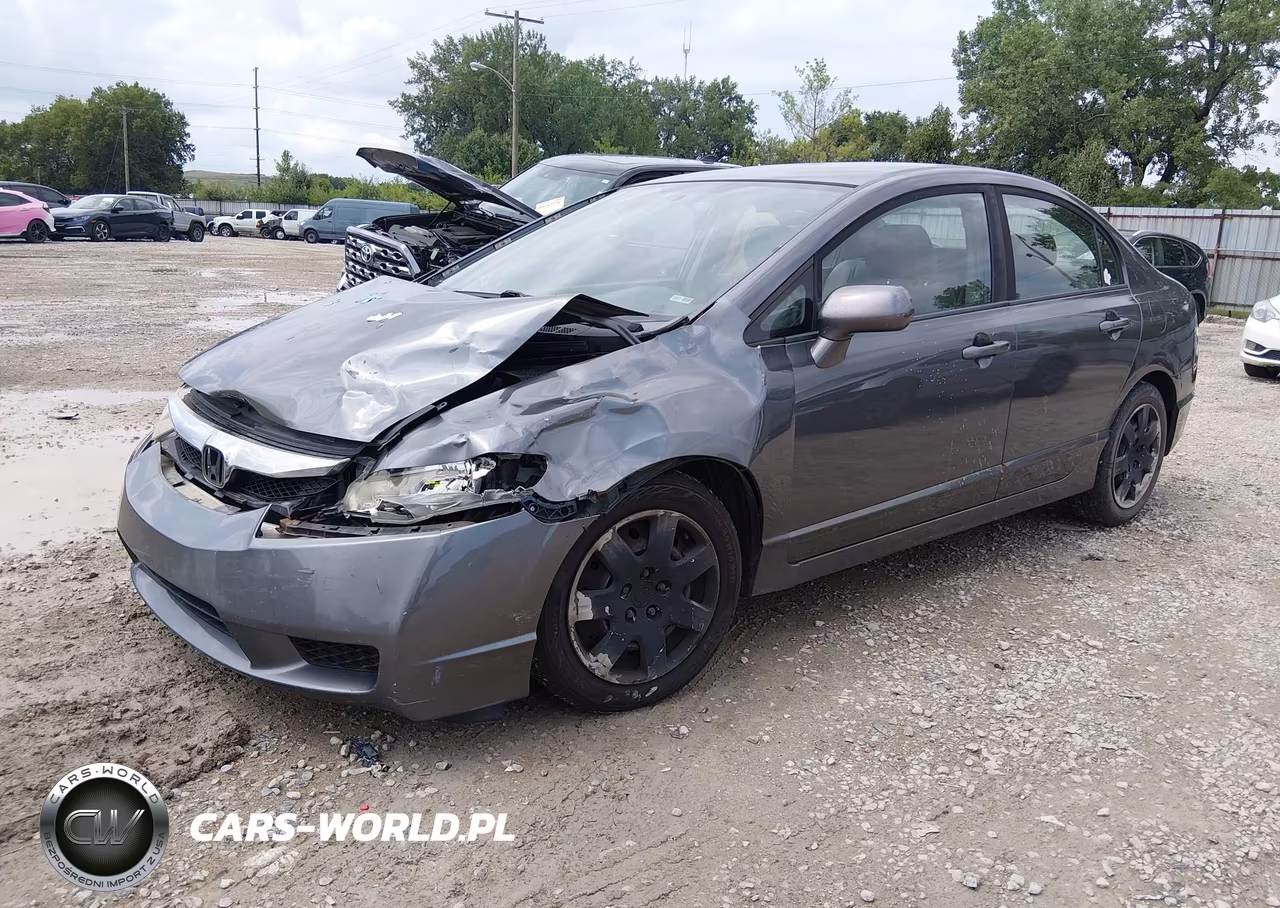 2010 Honda Civic Lx VIN:19XFA1F58AE014124 - 2