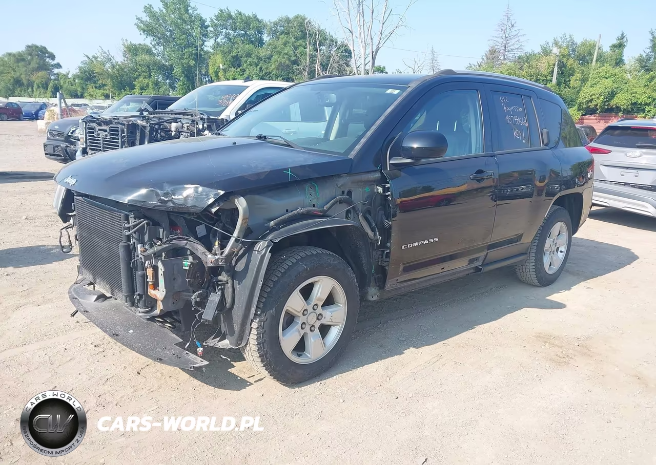 2017 Jeep Compass Latitude VIN:1C4NJCEA2HD116889 - 2
