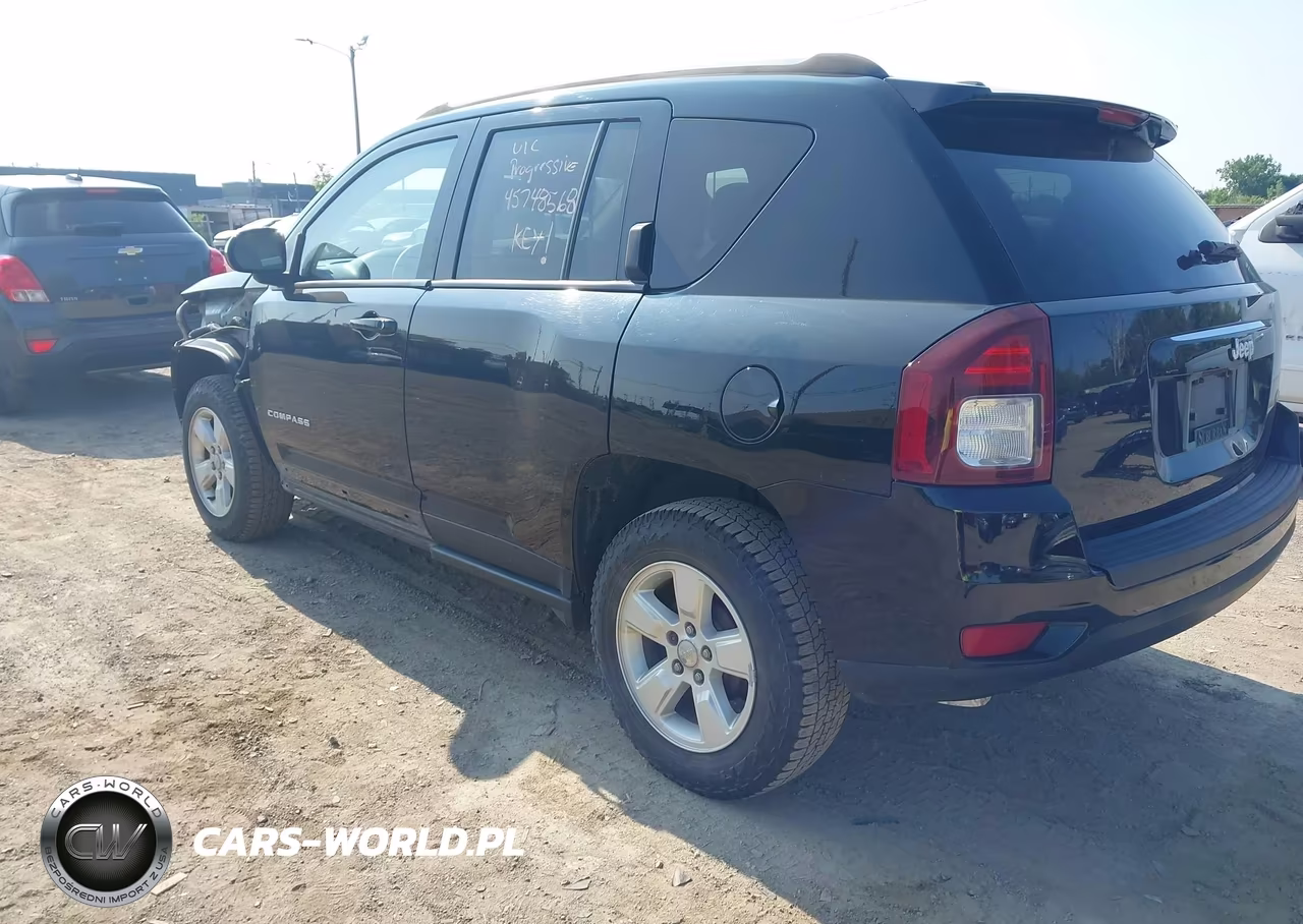 2017 Jeep Compass Latitude VIN:1C4NJCEA2HD116889 - 3