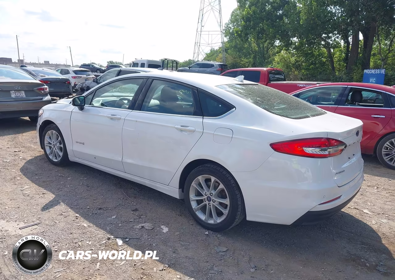 2019 Ford Fusion Hybrid Se VIN:3FA6P0LU0KR210725 - 3