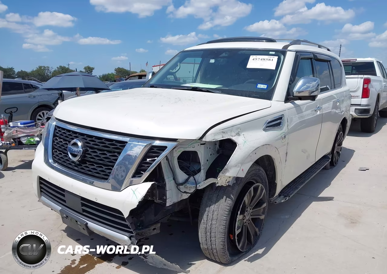 2018 Nissan Armada Platinum VIN:JN8AY2NE6J9732826 - 2