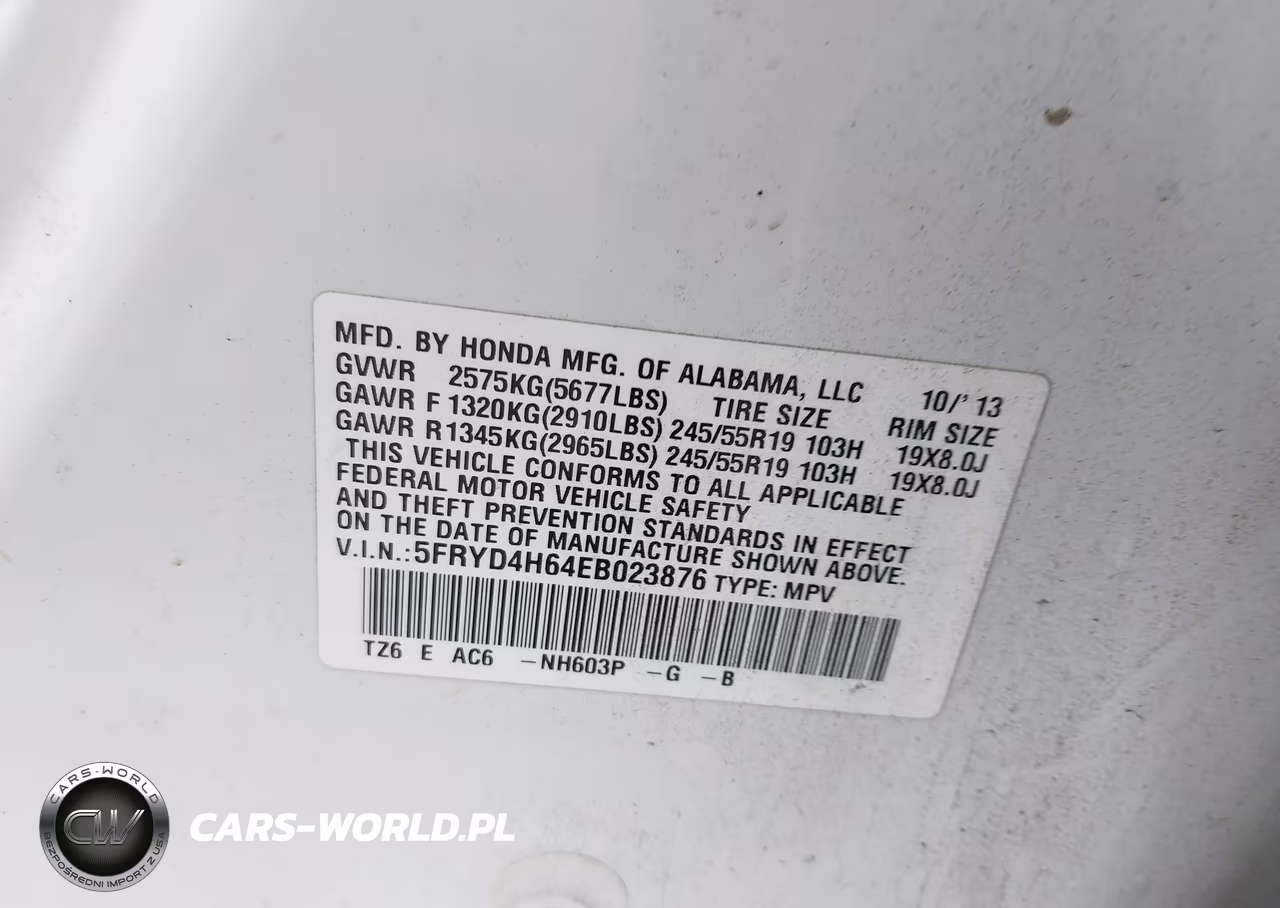 2014 Acura Mdx Technology Pkg W-Entertainment Pkg VIN:5FRYD4H64EB023876 - 9