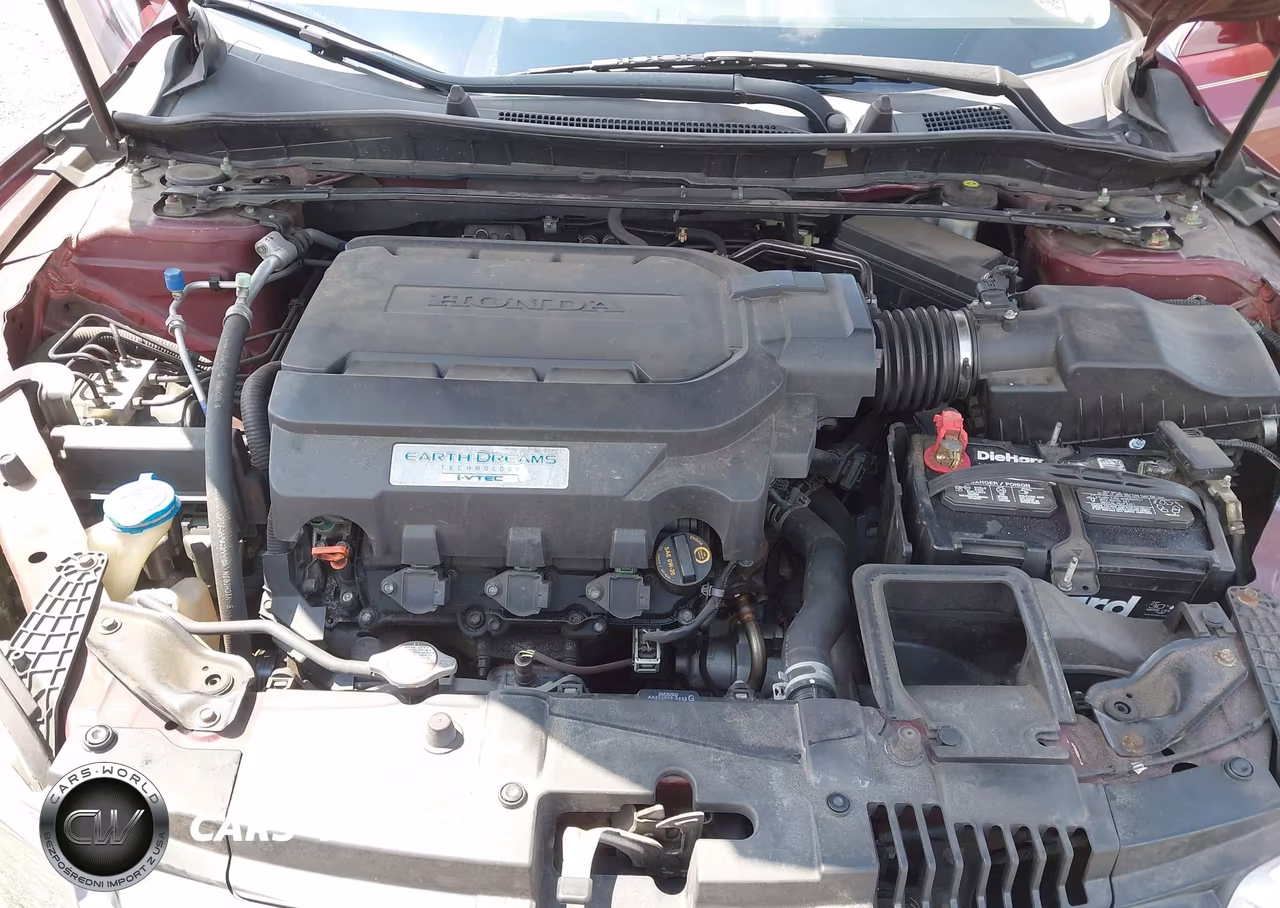 2014 Honda Accord Ex-L V-6 VIN:1HGCR3F82EA035479 - 10