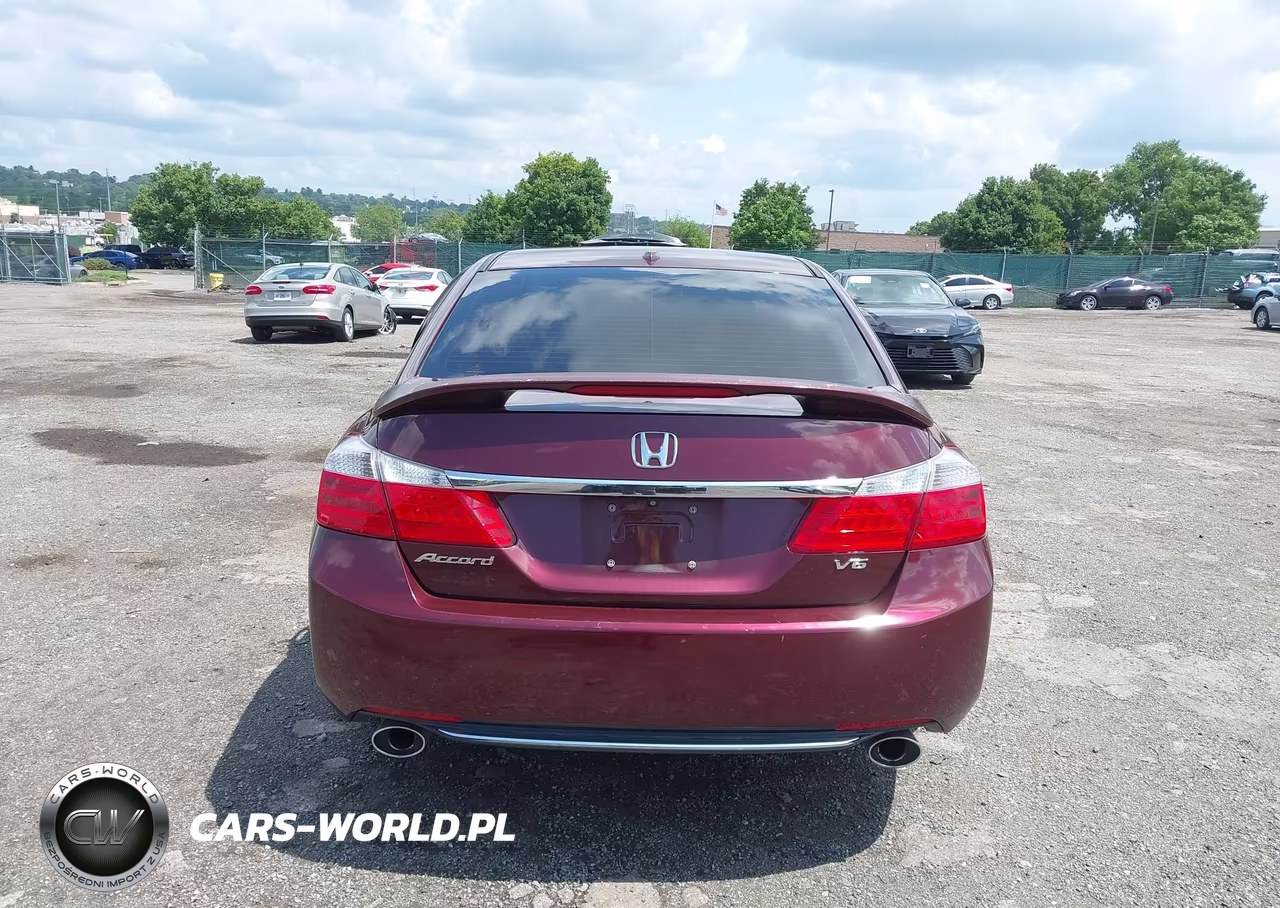 2014 Honda Accord Ex-L V-6 VIN:1HGCR3F82EA035479 - 16