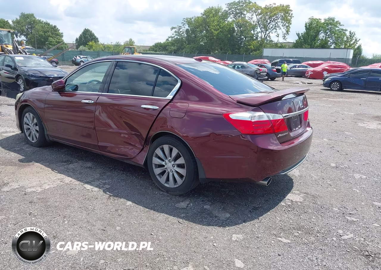 2014 Honda Accord Ex-L V-6 VIN:1HGCR3F82EA035479 - 3