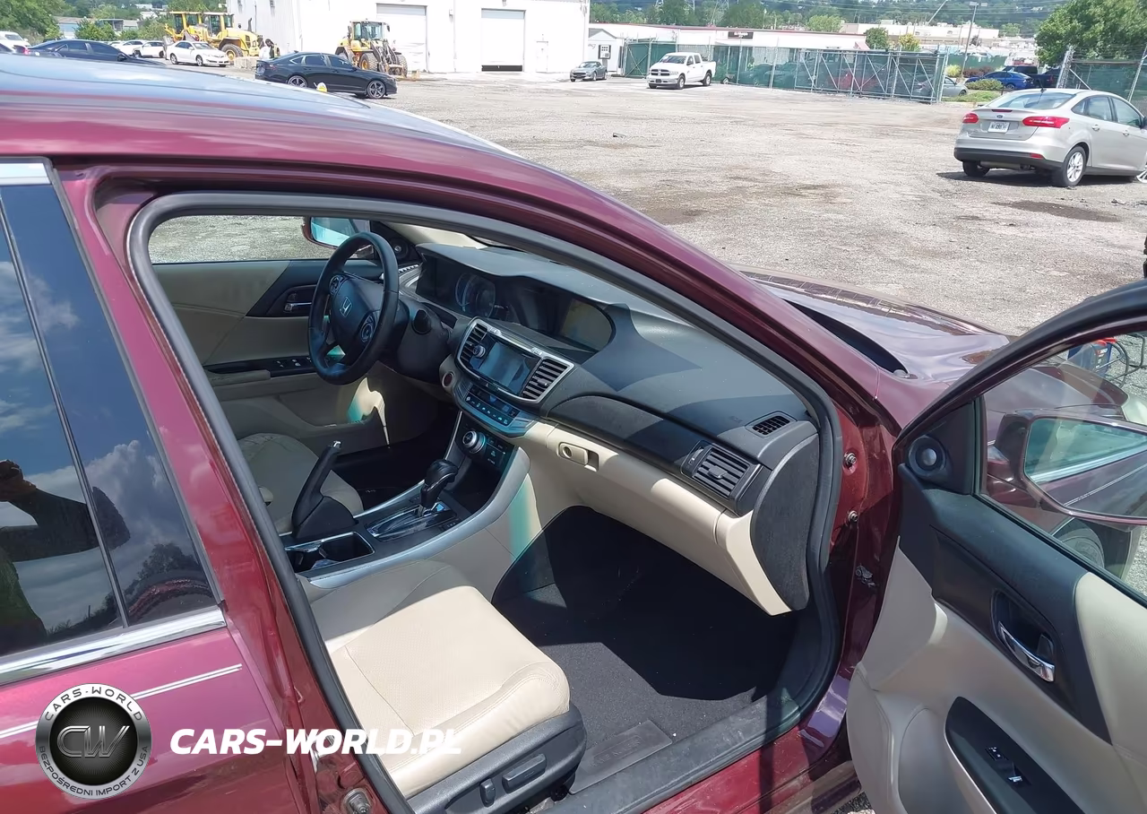 2014 Honda Accord Ex-L V-6 VIN:1HGCR3F82EA035479 - 5