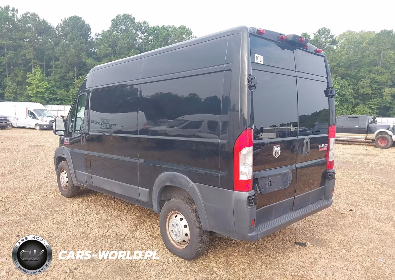 2019 Ram Promaster 1500 High Roof 136 Wb VIN:3C6TRVBGXKE514398 - 3