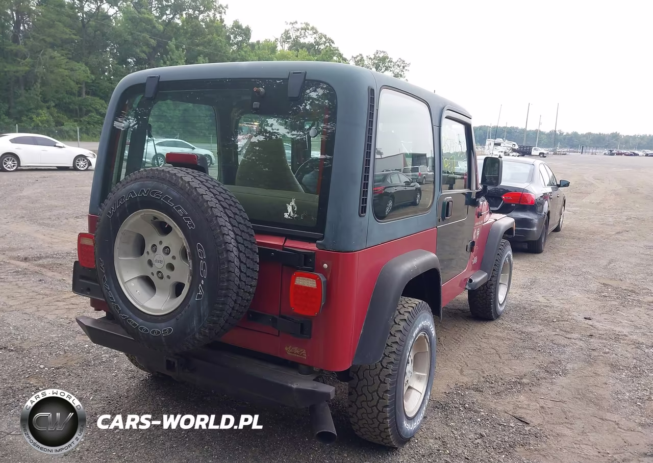 1999 Jeep Wrangler Sport VIN:1J4FY19S7XP454786 - 4